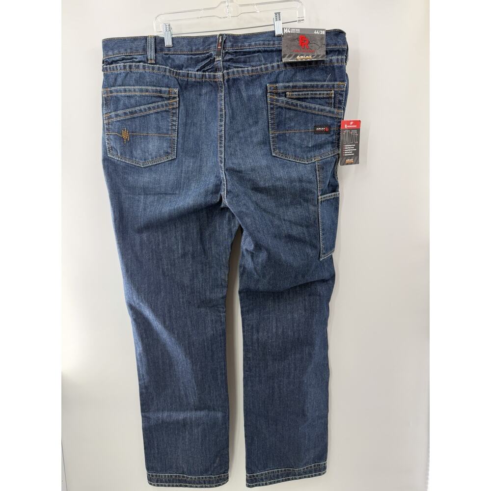 Ariat Work Men's M4 Low Rise Boot Cut FR Work Jeans Style: 10017262 44x38 NWT - Picture 6 of 14